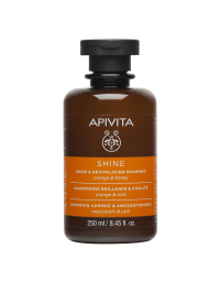 APIVITA šampūnas, suteikiantis plaukams žvilgesio, 250ml.