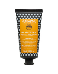 APIVITA Intensive Moisturizing Hand Cream with Rich Texture with Hyaluronic Acid & Honey, 50ml