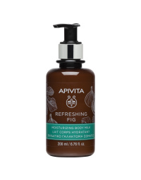 APIVITA mitrinošais pieniņš ķermenim ar vīģēm, 200 ml