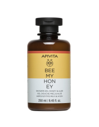 APIVITA Prausiklis Bee My Honey, su medumi/alaviju, drėkinamasis, 250ml