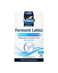 MATT Fermenti Lattici, prebiotikai ir probiotikai, 12 pak.