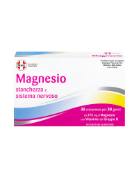 MATT DIVISIONE PHARMA Magnesio, magnijs ar B1, B3 vitamīniem, 30 tabletes