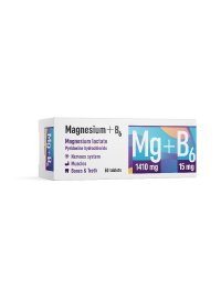 Magnis + vitaminas B6, 50 tablečių