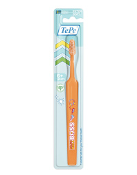 TePe Kids 6+ dantų šepetėlis, labai minkštas, blisteris