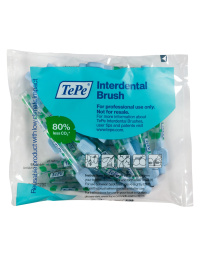 Žydri ypač minkšti tarpdančių šepetėliai Tepe 0.6mm, ISO 3, 25 vnt.