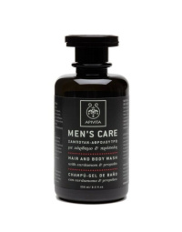 APIVITA MENS CARE Hair & Body Wash with Cardamom & Propolis, 250ml