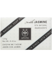Apivita muilas Natural, su jazminais ir levandomis, 125g