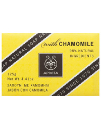 Apivita muilas Natural, su ramunėlėmis ir levandomis, 125g