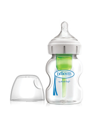 DR.BROWN'S stiklinis buteliukas OPTIONS+ plačiu kakleliu, 150ml