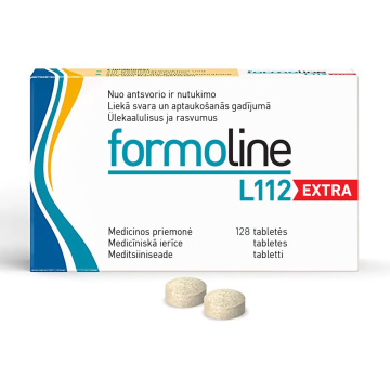 Formoline L112 EXTRA 750 mg, tabletės N128
