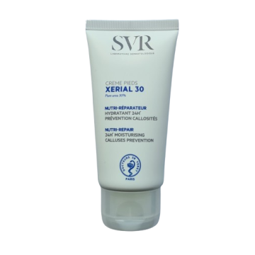 SVR, XERIAL 30 pėdų kremas su 30 % šlapalo, 50ml
