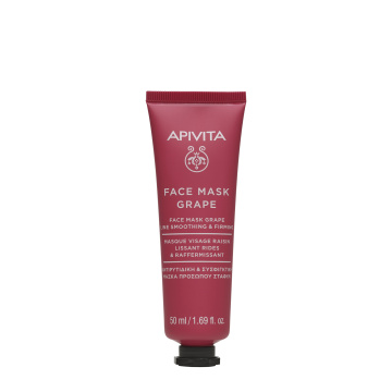 APIVITA, veido kaukė su vynuogėmis, 50ml