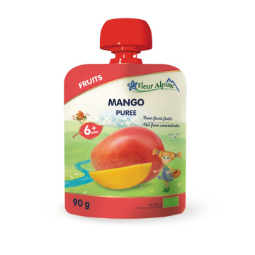 FLEUR ALPINE ekologiška MANGO tyrelė, nuo 6 mėn, 90 g