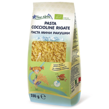 FLEUR ALPINE Makaronai „Pasta Coccioline Rigate“, 250g