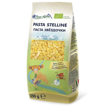 FLEUR ALPINE Makaronai „Pasta Stelline“, 250g