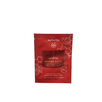 Mėg. APIVITA BEEVINE ELIXIR LIGHT veido kremas, 2ml