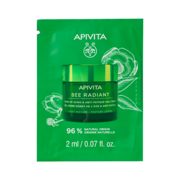 Mėg. APIVITA BEE RADIANT LIGHT veido kremas, 2ml