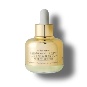 KORRES GOLDEN CROCUS ELIXIR face serum, 30ml