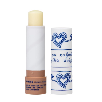 KORRES COCOA BUTTER lūpų balzamas, 4,5g