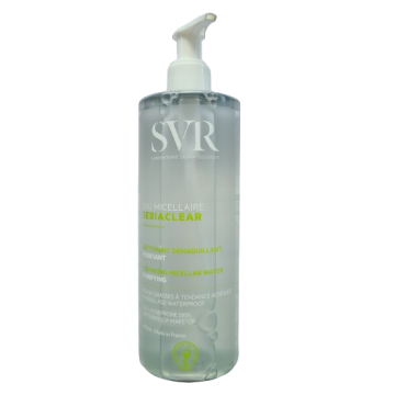 SVR, SEBIACLEAR micelinis vanduo, 400ml