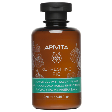 APIVITA Prausiklis, su figomis, gaivinamasis, 250ml