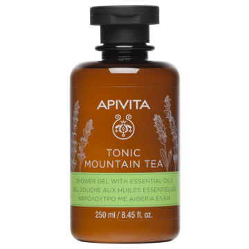 APIVITA prausiklis su kalnų arbata, tonizuojamasis, 250ml