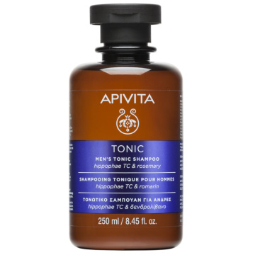 APIVITA šampūnas vyrams, tonizuojamasis, 250ml