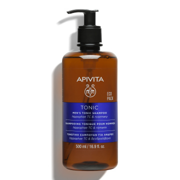 APIVITA, šampūnas tonizuojamasis, vyrams, 500ml