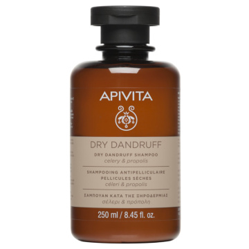 APIVITA šampūnas, esant sausoms pleiskanoms, 250ml