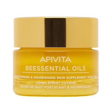 APIVITA BEESSENTIAL NIGHT, maitinamasis balzamas, 15ml