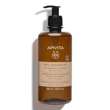 APIVITA, šampūnas, esant sausoms pleiskanoms, 500ml