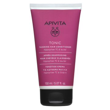 APIVITA Kondicionierius tonizuojamasis, slenkantiems plaukams 150ml