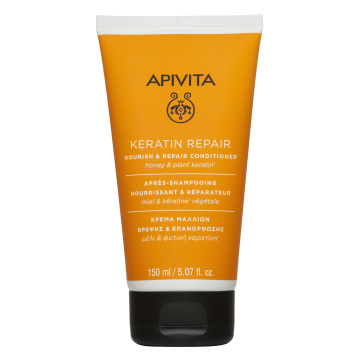 APIVITA, kondicionierius su keratinu, maitinamasis, atkuriamasis, 150ml