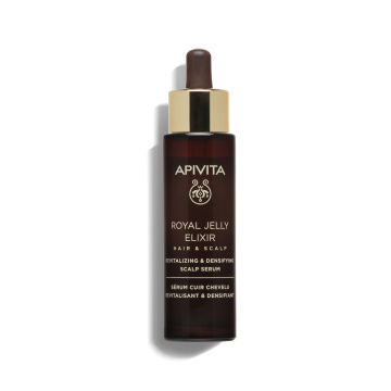 APIVITA, ROYAL JELLY ELIXIR serumas galvos odai ir plaukams, 50ml