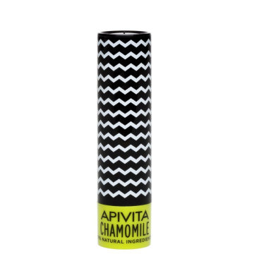APIVITA lūpų balzamas su ramunėlėmis SPF15, 4.4g