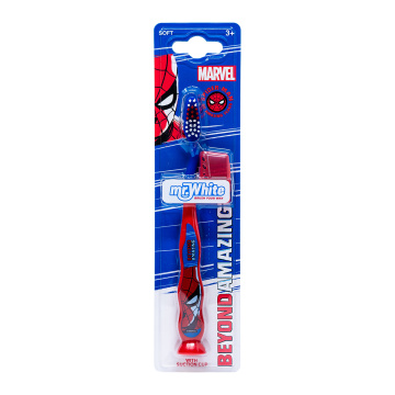 Mr. White SPIDER-MAN pehmeä hammasharja lapsille 3 v alkaen, 1 kpl