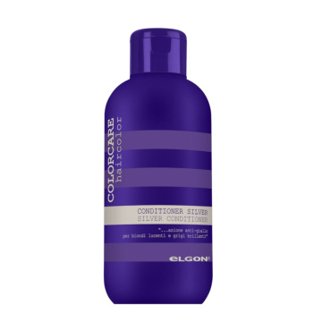 ELGON COLORCARE kondicionierius šalinantis nepageidaujamą gelsvą plaukų atspalvį SILVER CONDITIONER, 300 ml