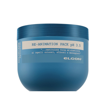 ELGON COLORCARE kaukė dažytiems plaukams RE-ANIMATION PACK pH 3.5, 500 ml