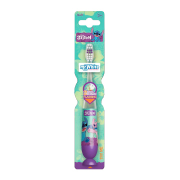 Mr. White DISNEY STITCH vilkkuva hammasharja lapsille 3 v alkaen, 1 kpl