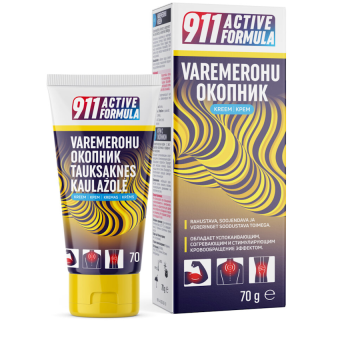 911 Active Formula kremas su kaulažolėmis (Varemerohu), 70g