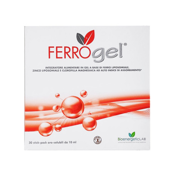 Maisto papildas su saldikliu FERROgel®, 30 pak.