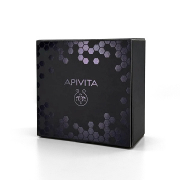 APIVITA, juoda dovanų dėžutė 17X17X8
