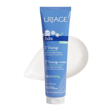 URIAGE, BABY 1st CHANGE kremas nuo vystyklų dermatito, 100ml