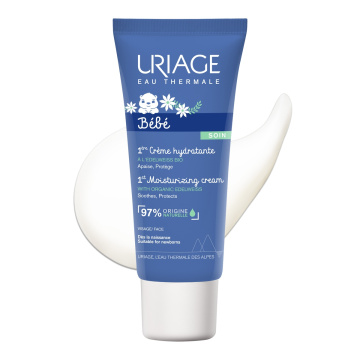 URIAGE, BABY 1st drėkinamasis kremas, 40ml