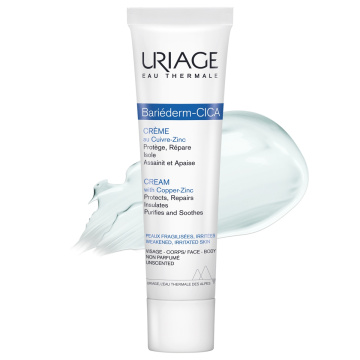 URIAGE, BARIEDERM CICA kremas su variu ir cinku, 40ml