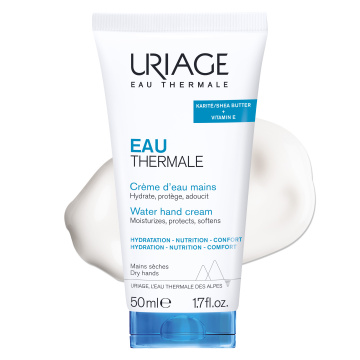 URIAGE, rankų kremas EAU THERMALE, 50ml