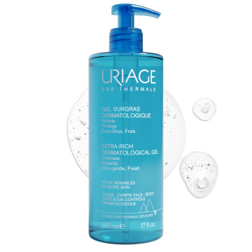 URIAGE, SURGRAS universalus kūno prausiklis jautriai odai, 500 ml