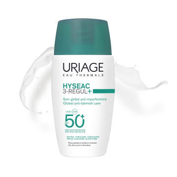 URIAGE, HYSEAC 3 REGUL+ emulsija SPF50+, 50ml