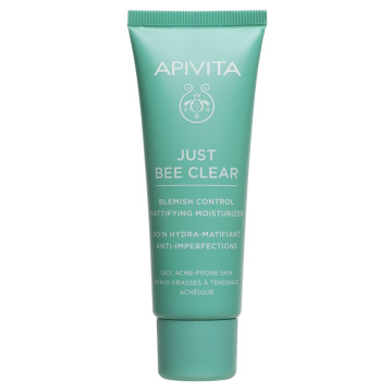 APIVITA, JUST BEE CLEAR veido gelis-kremas, 40ml