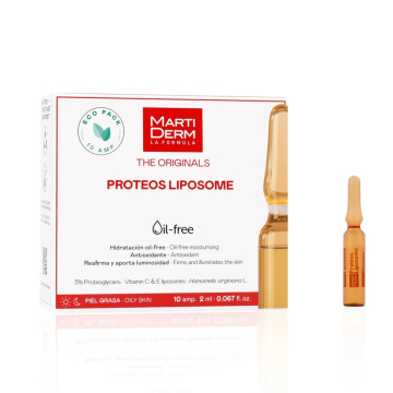 MARTIDERM PROTEOS LIPOSOME ampułki do skóry twarzy z liposomami, 10 X 2ml